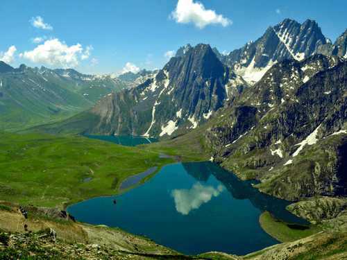 Alpestrine Lakes-Vishansar & Krishansar