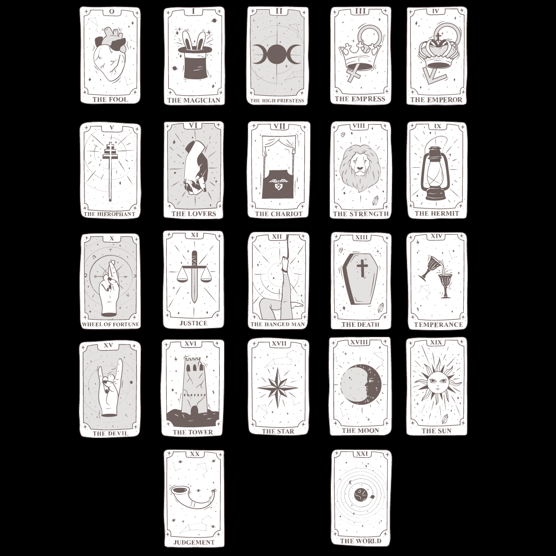 21 Major Arcana in Tarot Card - Collection | OpenSea