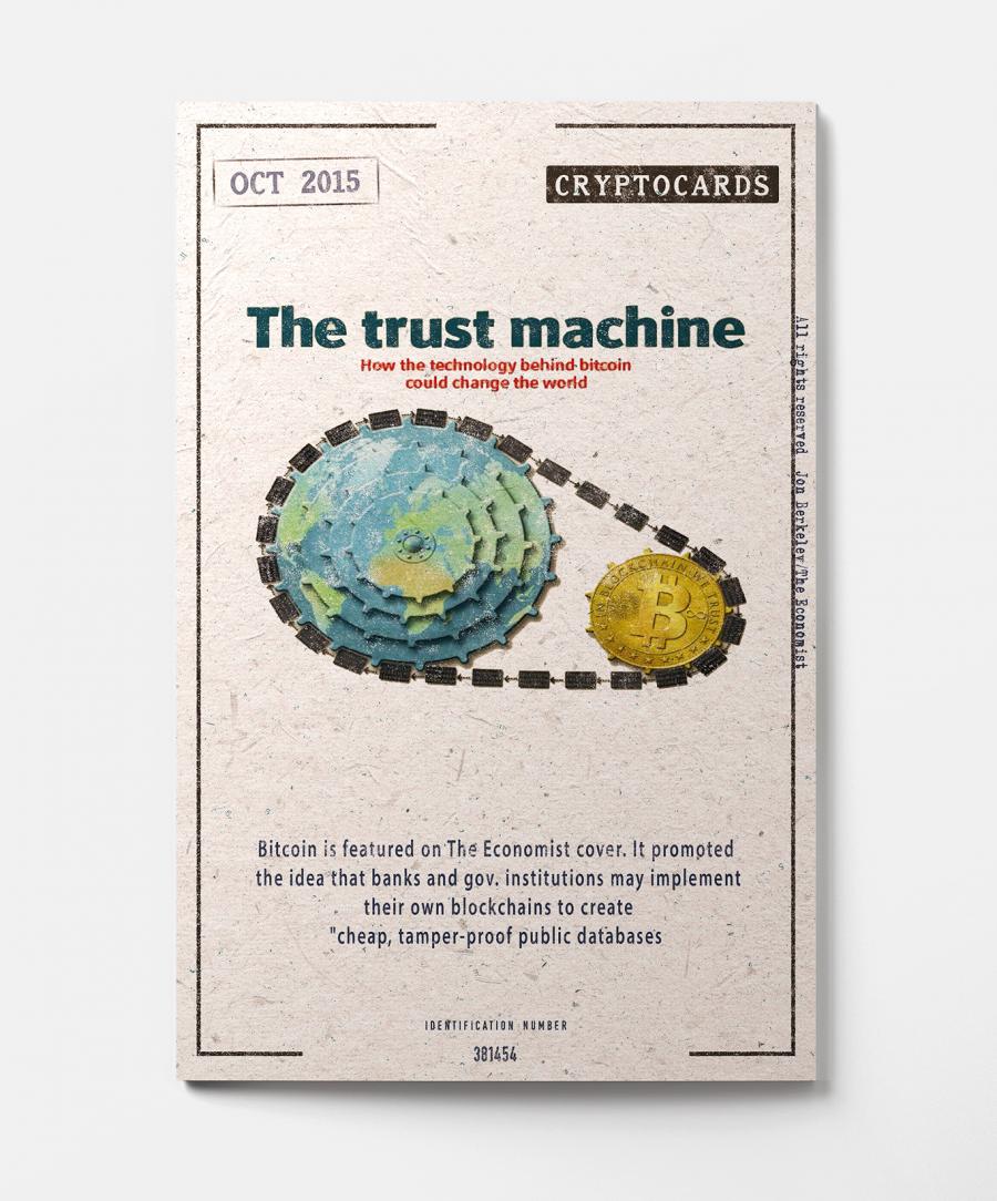 Bitcoin covered on The Economist