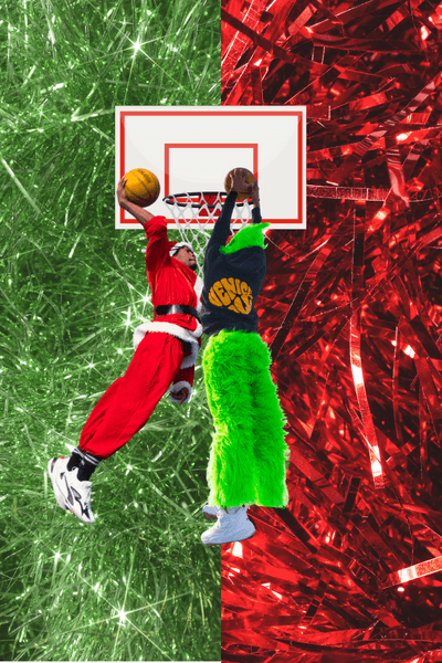 Holiday Hoops -  Air Santa vs The Grinch