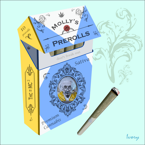 Molly's Prerolls # 11 - THC = MC2