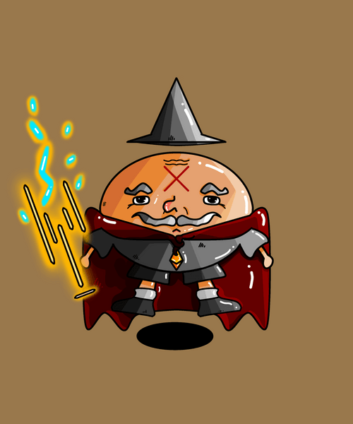 (S-Rare) Ether Wizard Samok #14