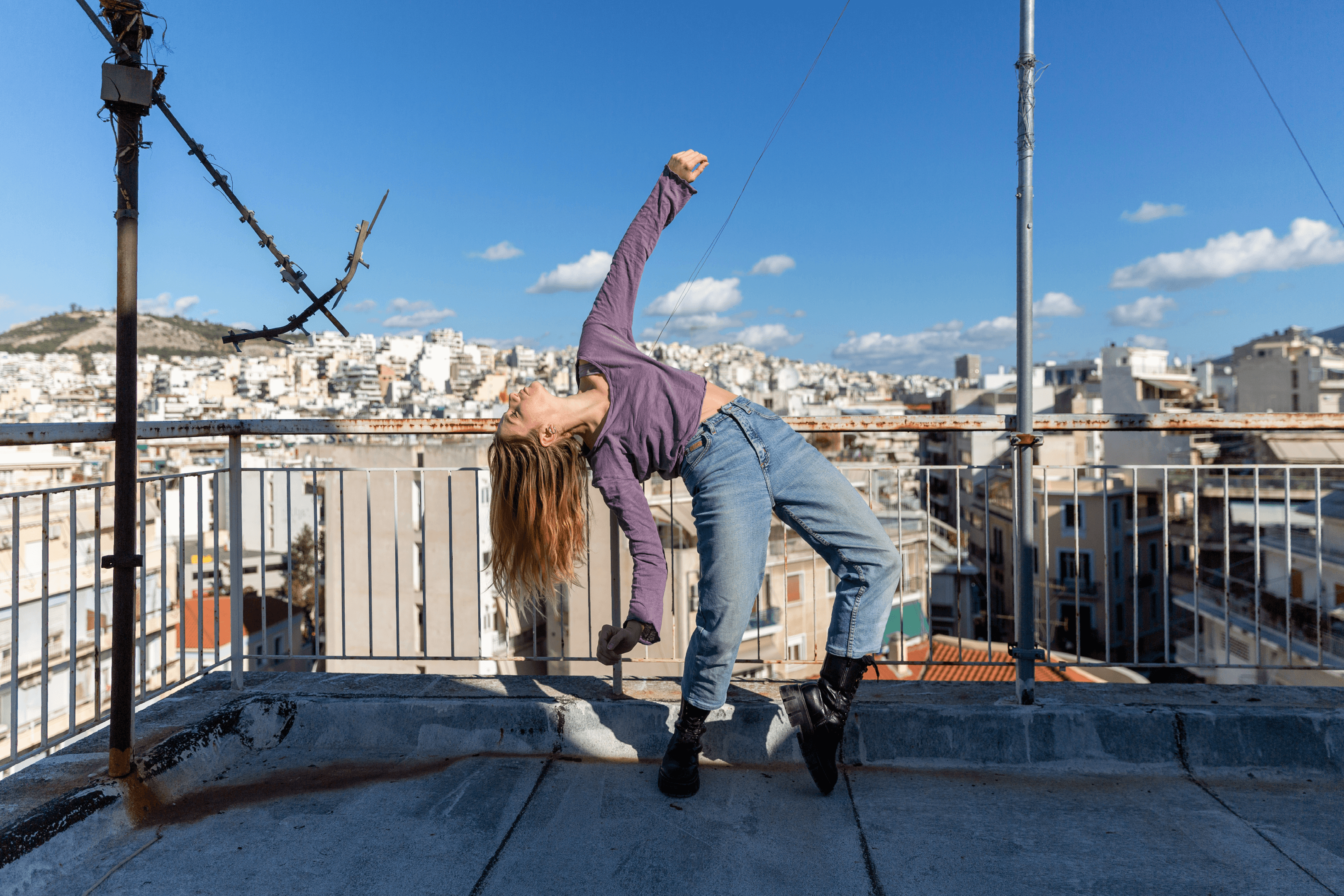 Dancers on Rooftops #84 - Evi (Greece, 2021)