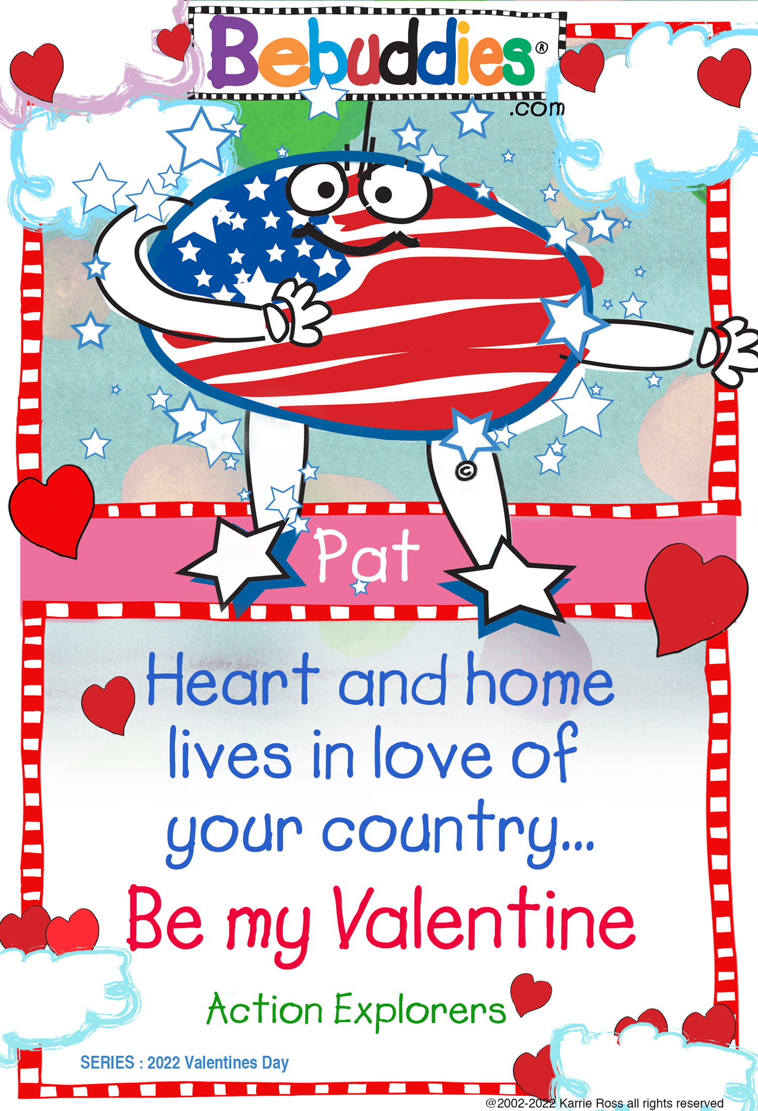 Bebuddies Holidays: Valentines Day by Karrie Ross : Pat