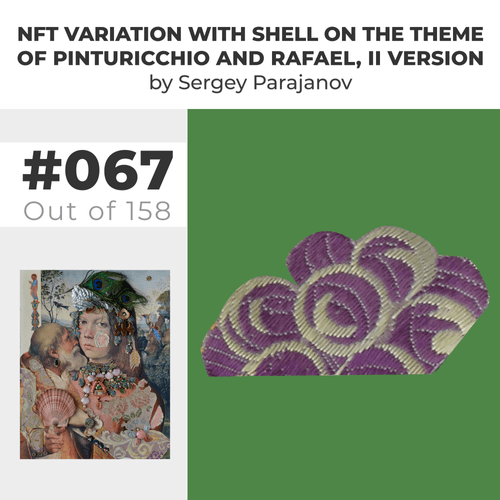 #067 out of 158 - Variation with the shell on the Theme of Pinturicchio and Rafael