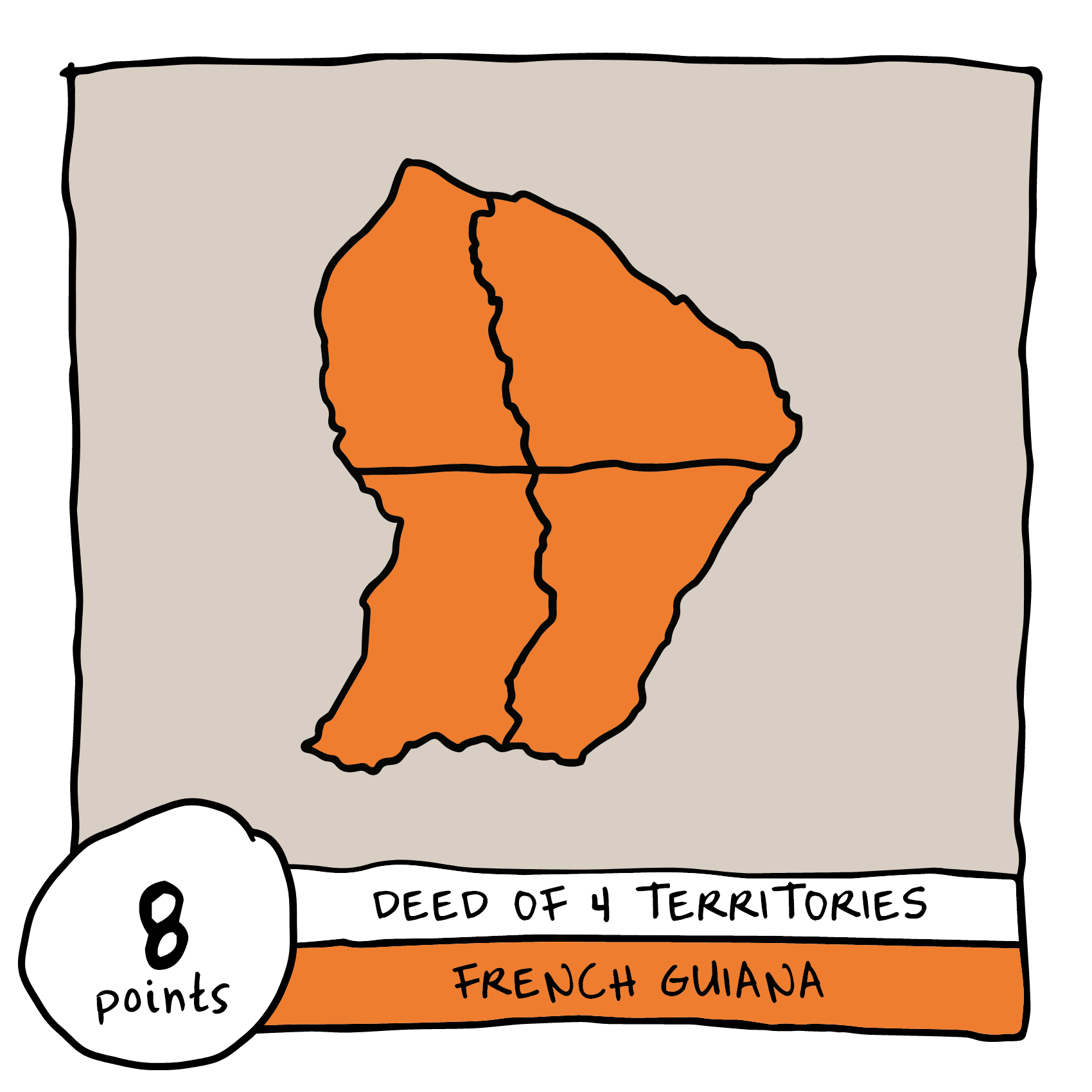 Deed #125 - French Guiana