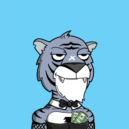 Grouchy Tiger Social Club #2474