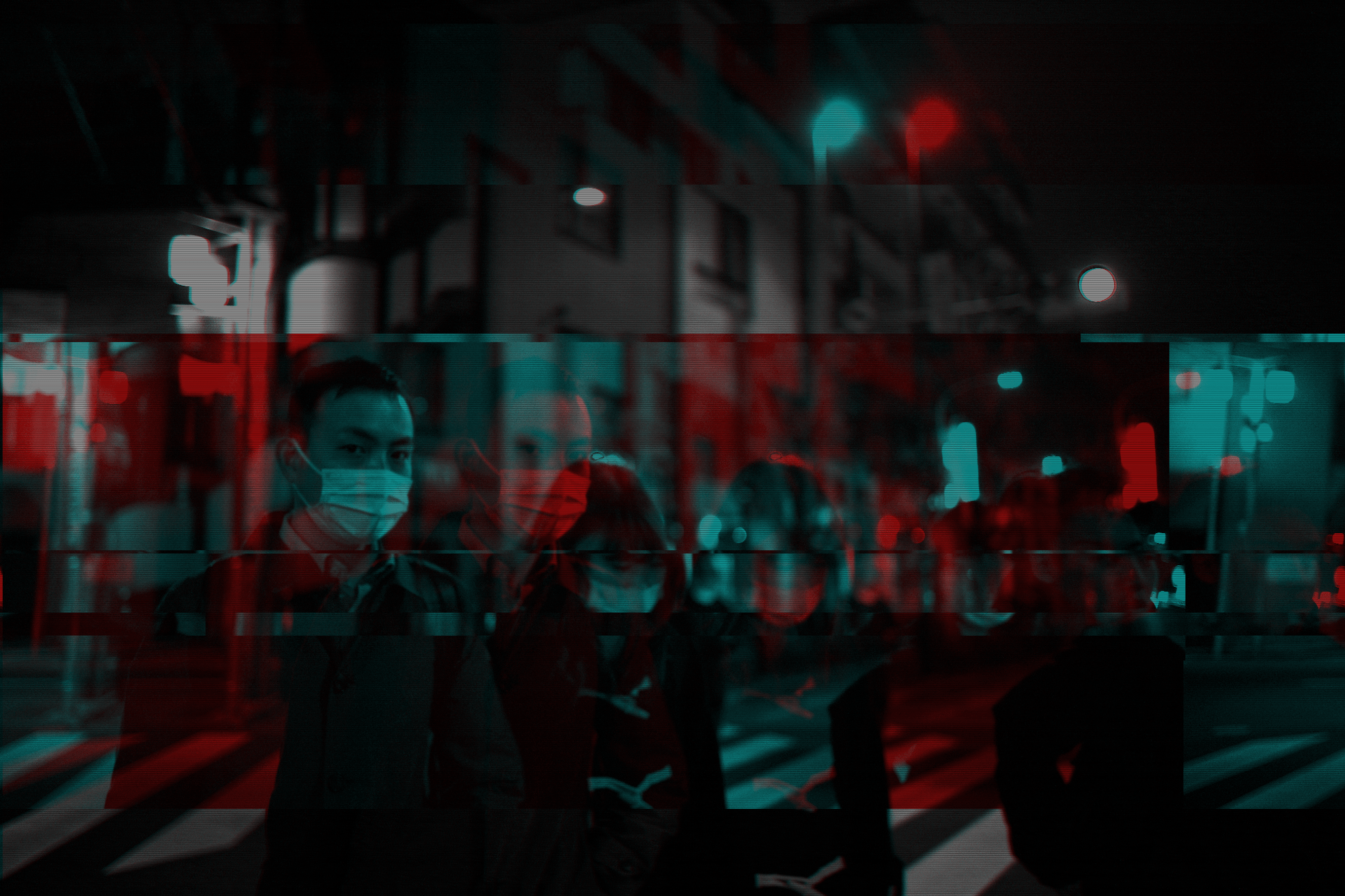 Glitched People, Tokyo, February 2020