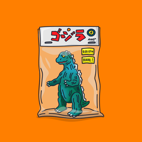 Godzilla : Soft Vinyl #1