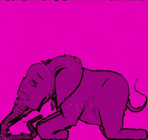 Elephants On Acid {{HydroPantone Series}} #001 