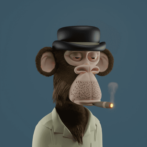 3D Bored Ape Club #108