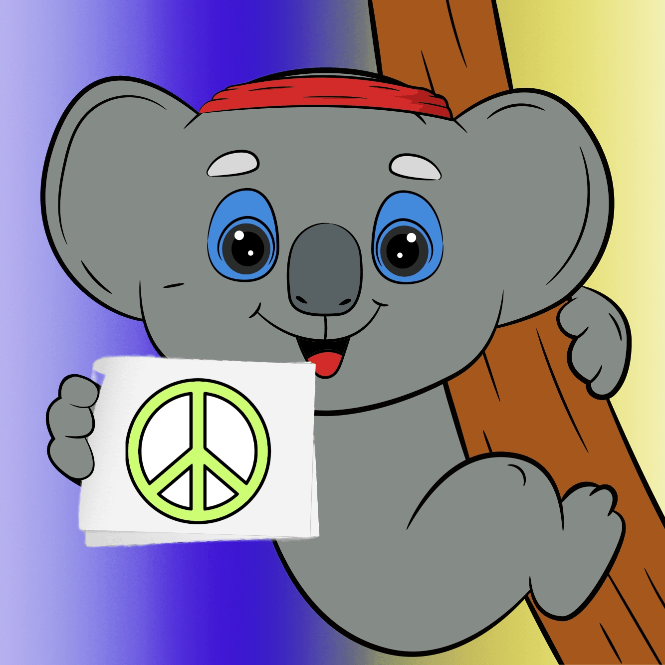 peace koala #4