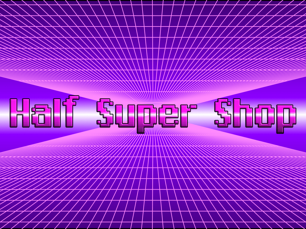 HalfSuperShop bannière