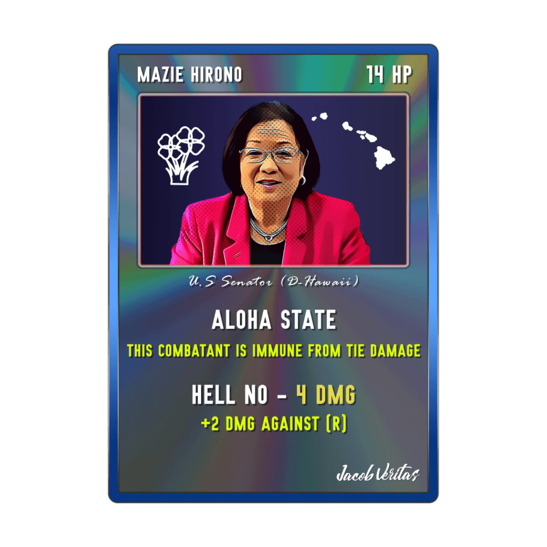 Mazie Hirono - Political Card Battle