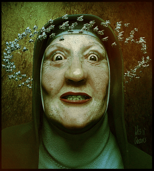 The Blue Nun - SeantorGreaves