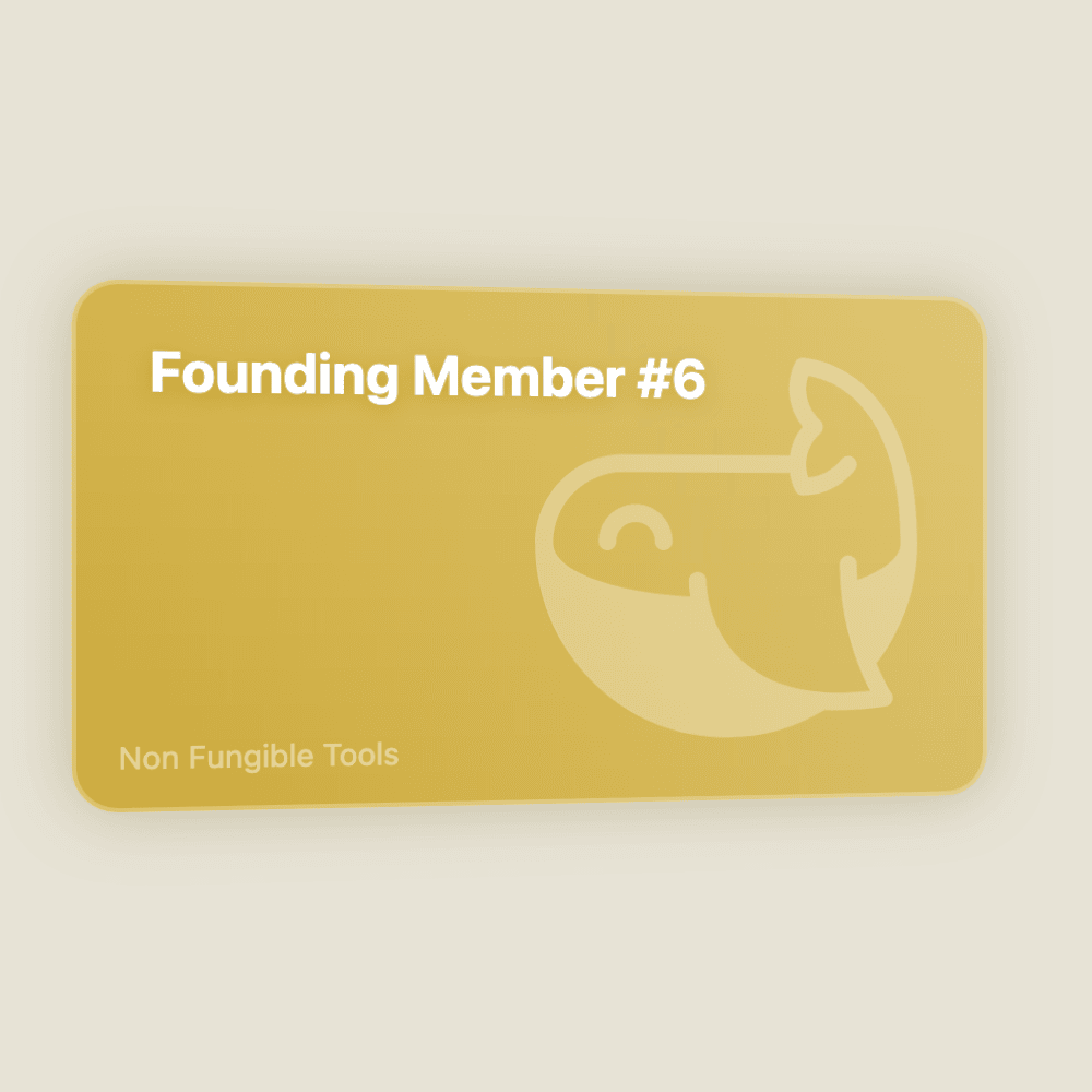 Founding Member #6