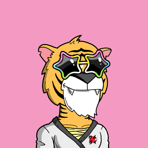 Grouchy Tiger Social Club #4070