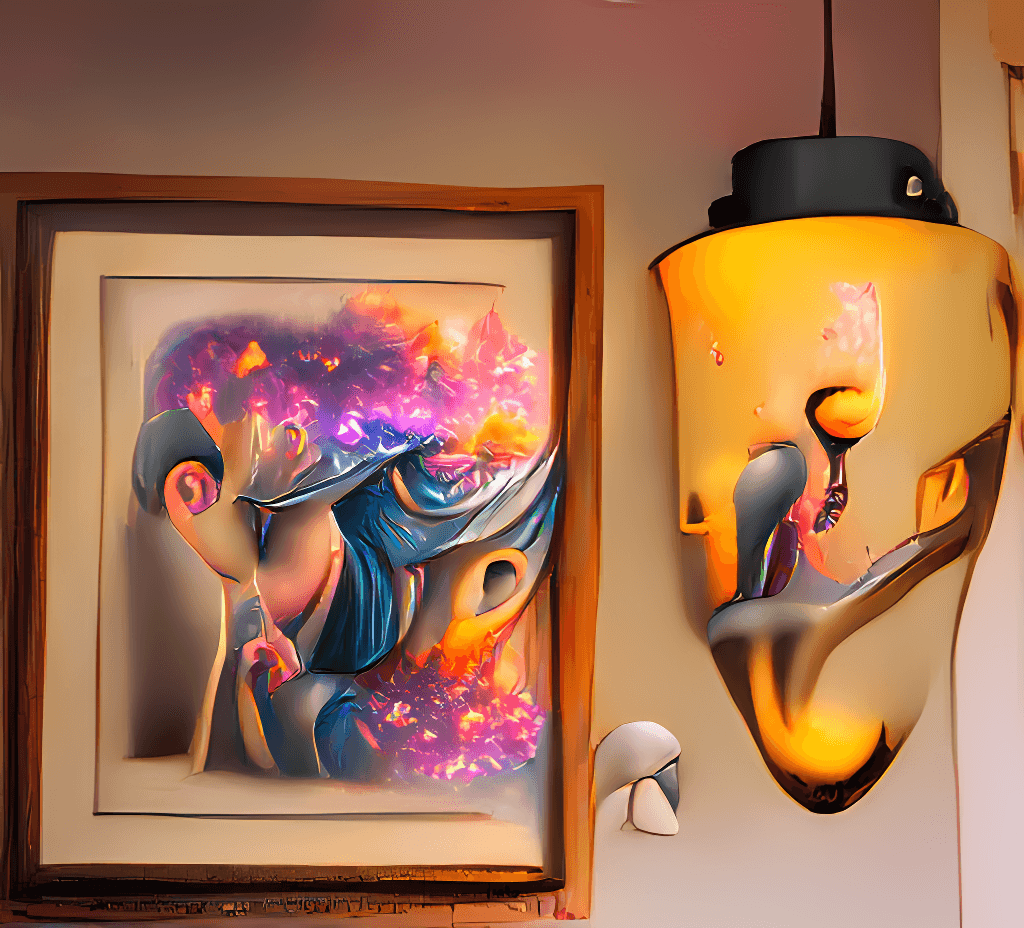 The Lovers and The Lamp Tripping on Mushroom