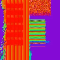 Rainbow Grid 10