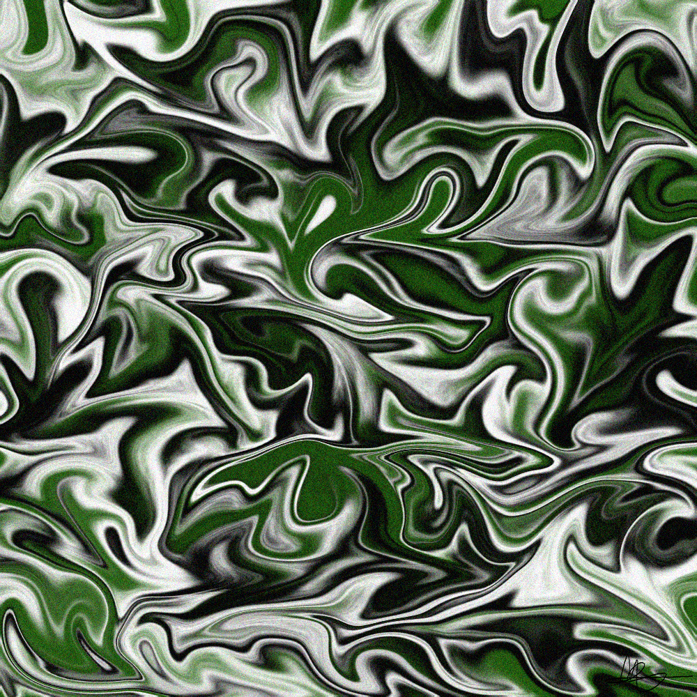Digital Abstract Art #16 The South is Better