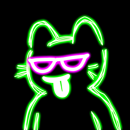 Neon Cat #21