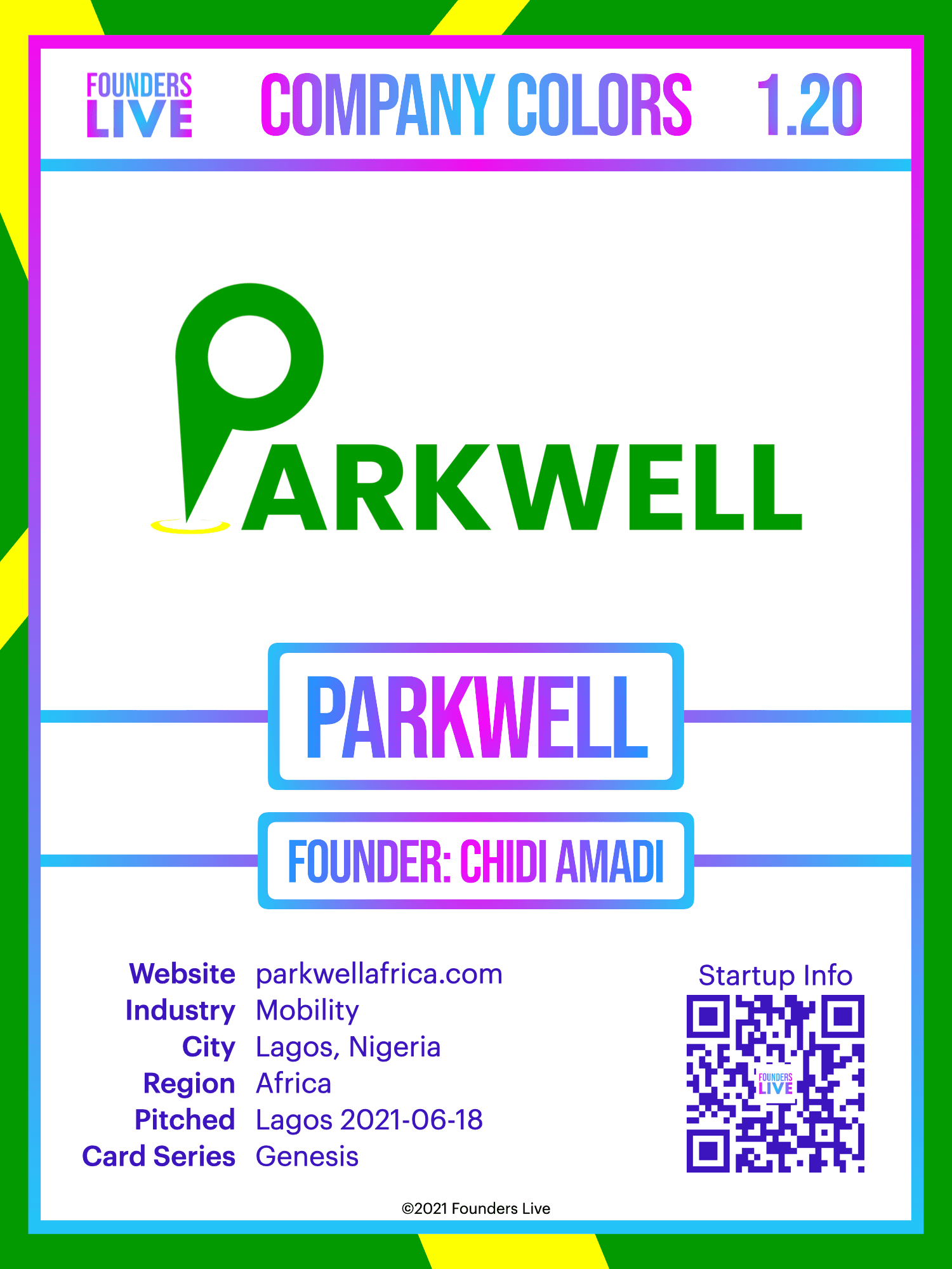 Parkwell - #1.20