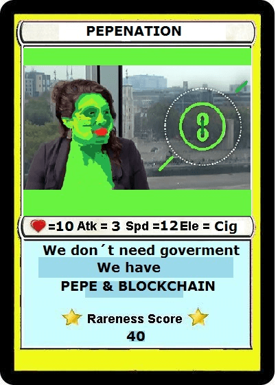 PEPENATION Series 1, Card 4 Rare Pepe Wallet 2016 NFT Counterparty XCP Asset