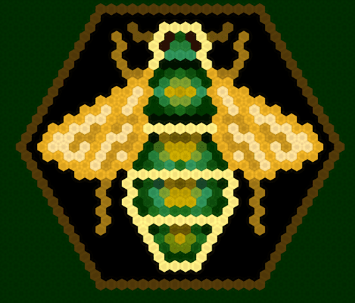 Augochlora pura, worker bee