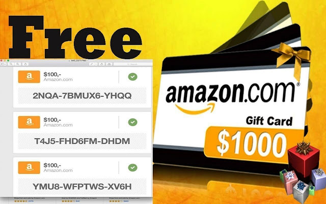 Free $100  Gift Card Codes List Today 2023