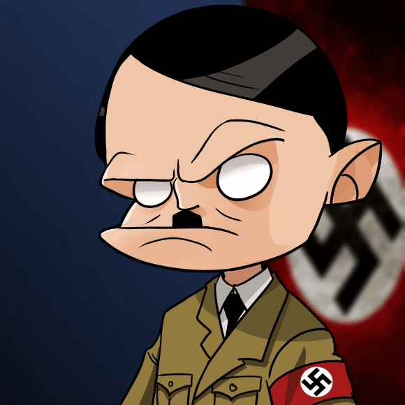 Adolf Hitler - Caricature Club | OpenSea