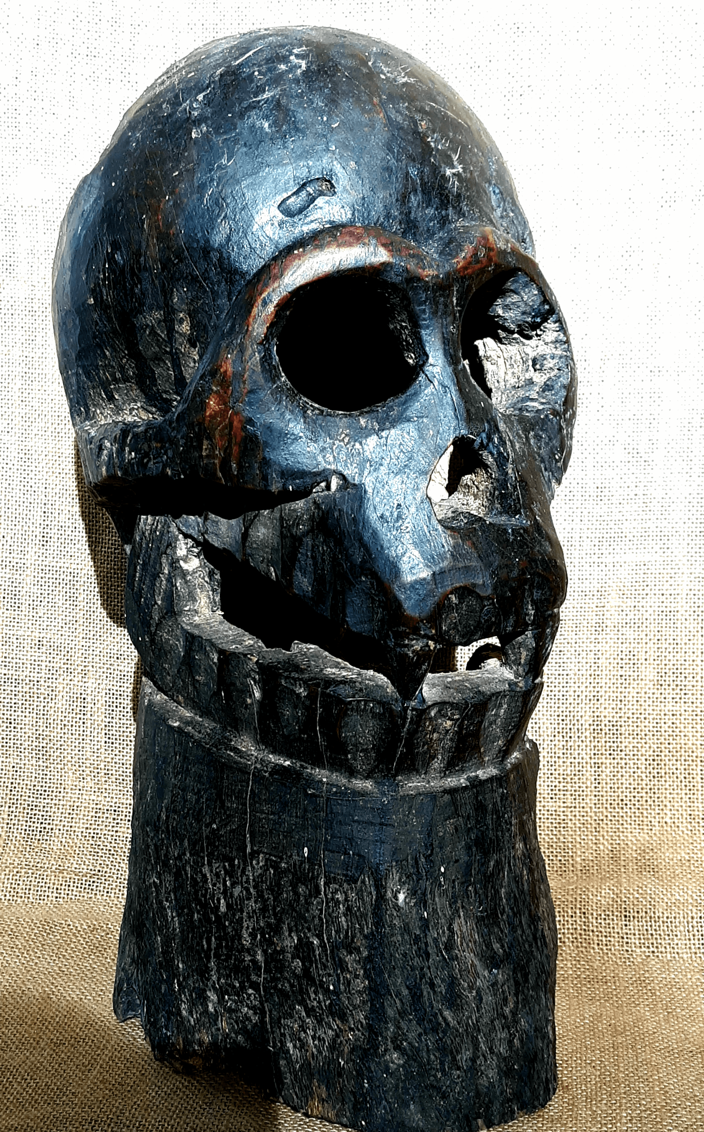 Necromantic Ape Skull / Mbra Baule  **actual piece w/NFT**