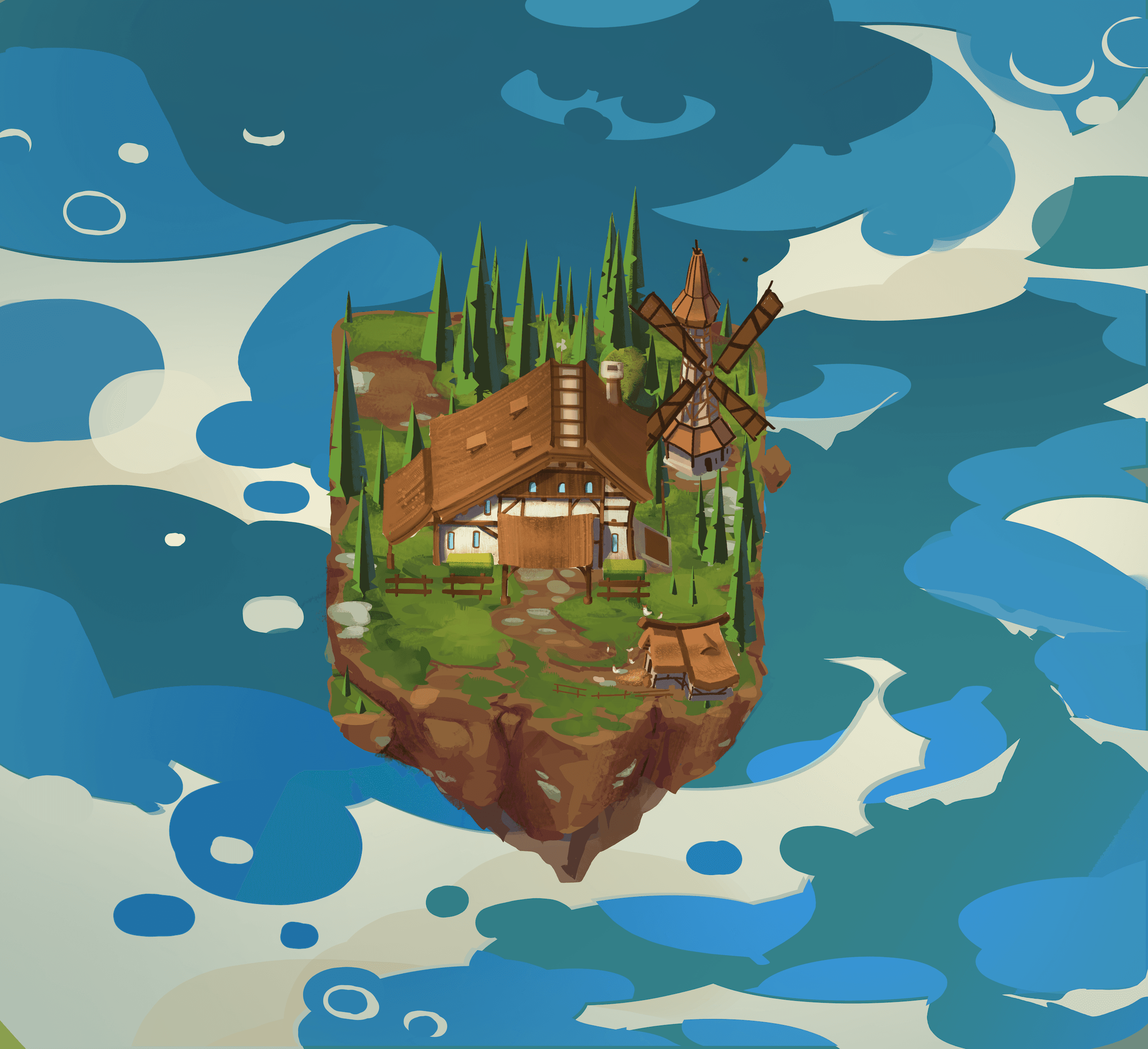 Pixels - Farm Land