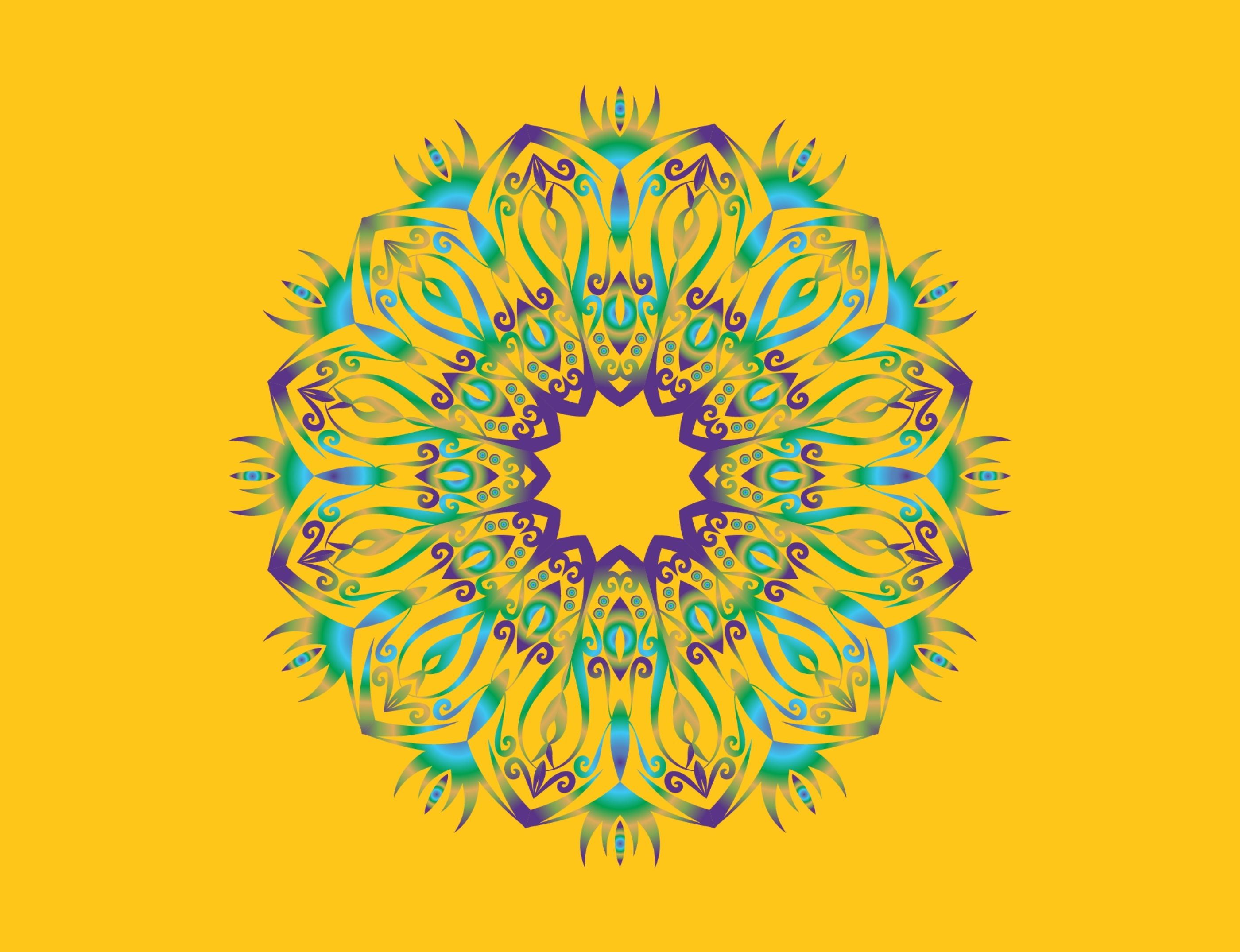 Mandala #85 - Mandala Madness - Art, Abstract, Soul, Color, Life