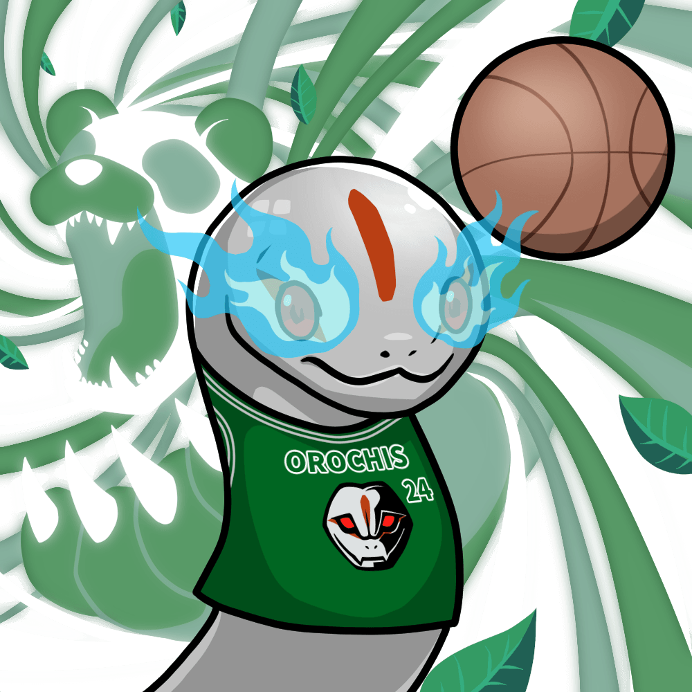 Orochi-Basketball player-Silver #05829