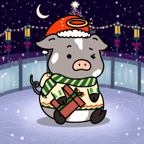 Holiday Piggie Palz #373 - Melon