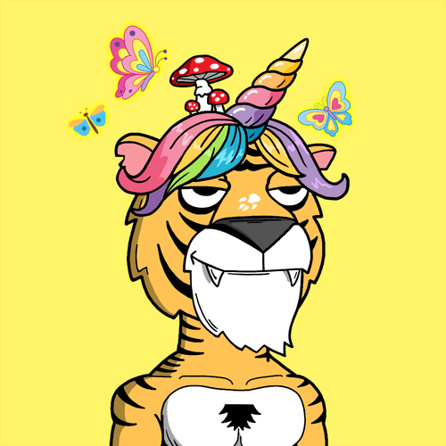 Grouchy Tiger Social Club #4266
