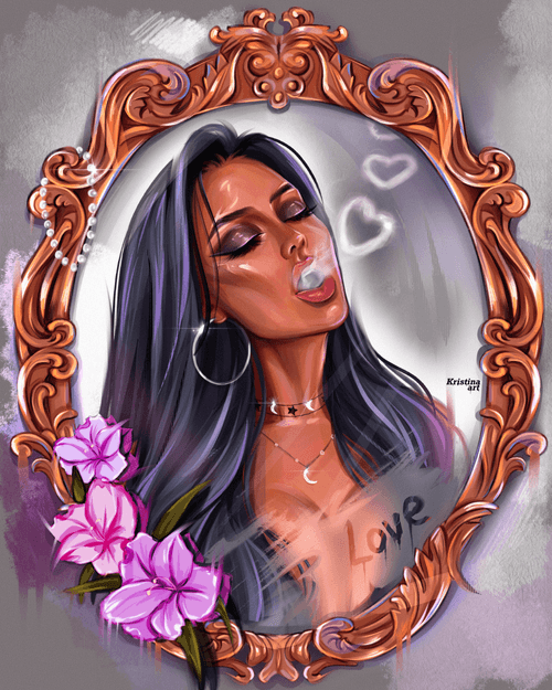 Smoking mirror