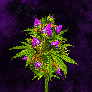 Crypto Cannabis Art