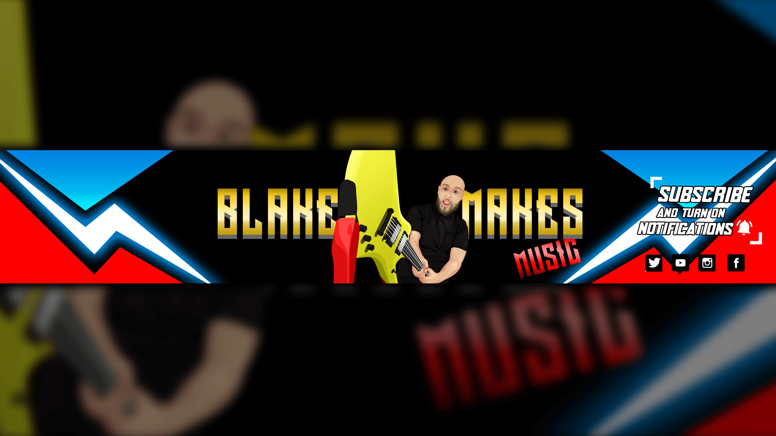 Blakemakesmusic Banner