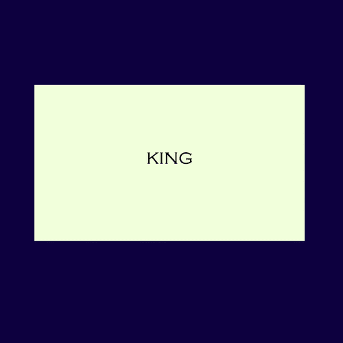 King - Ivory