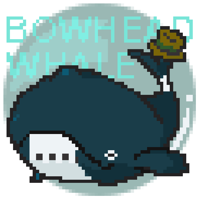 No.005_BowheadWhale Navycolor- [ SteamPunkWhales ]