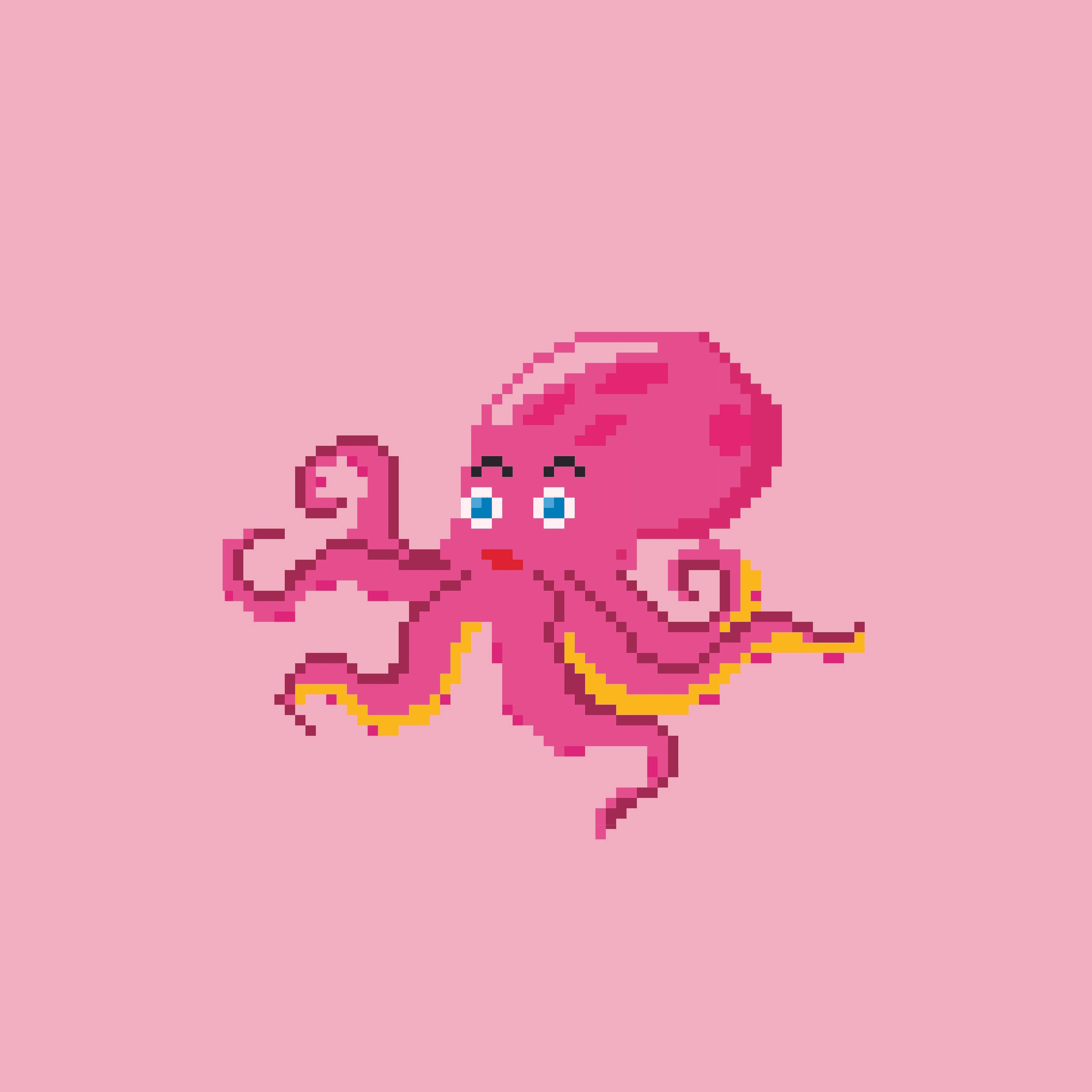 Octopus Pixel Art - Collection | OpenSea