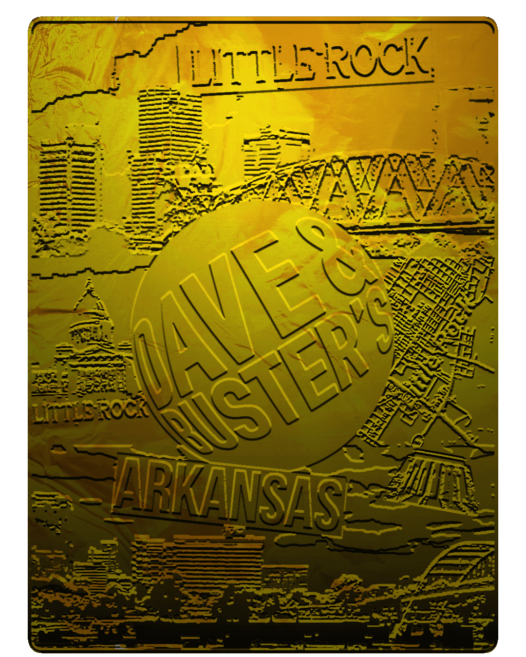 Little Rock, AR Gold Edition No. 6 Little Rock AR Gold Edition OpenSea