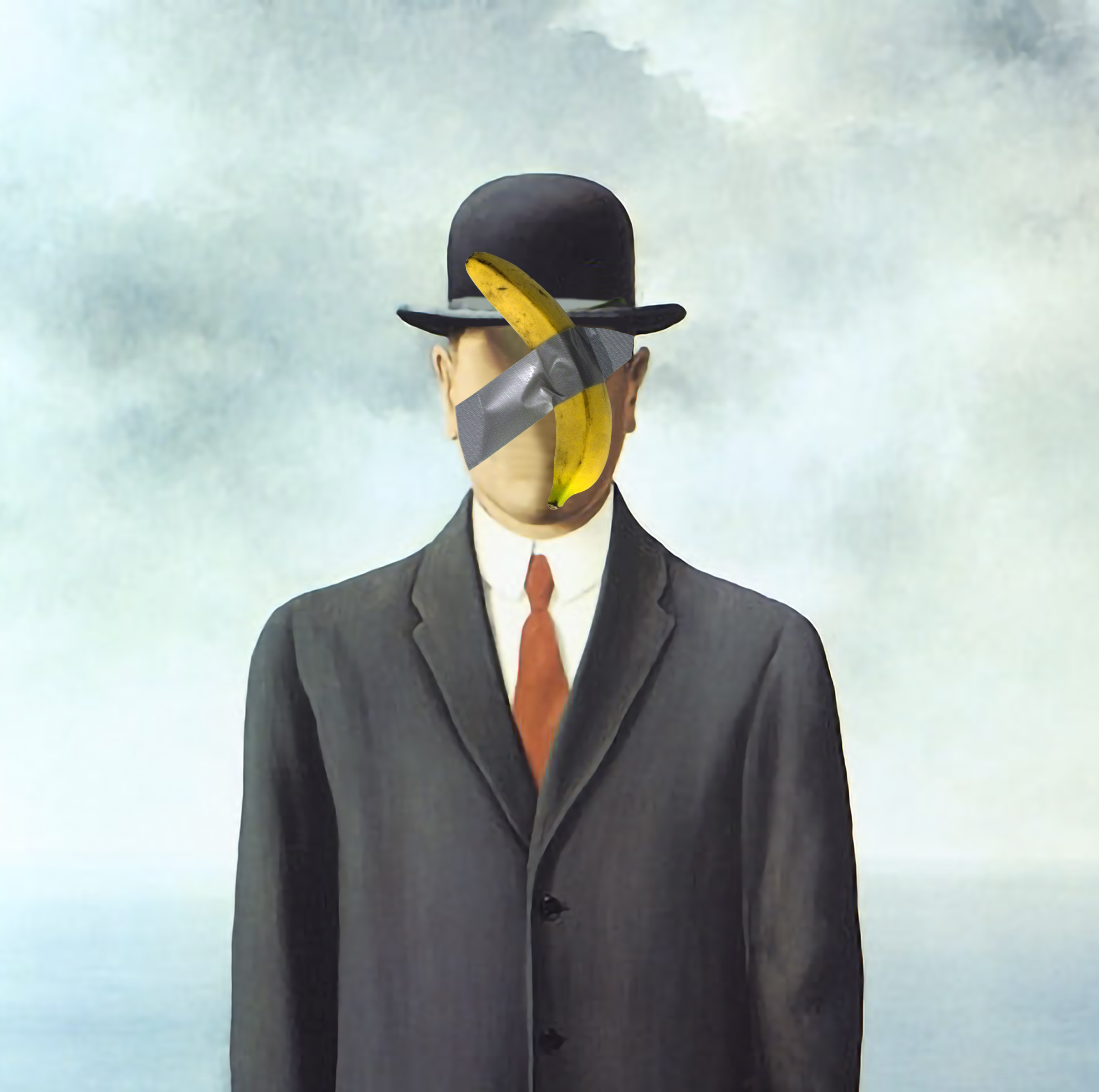 Cattelan's Banana Art (Bananart) #009 Magritte