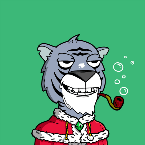 Grouchy Tiger Social Club #348