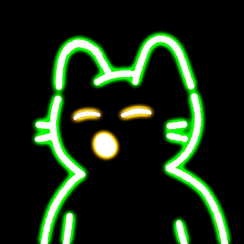 Neon Cat #20