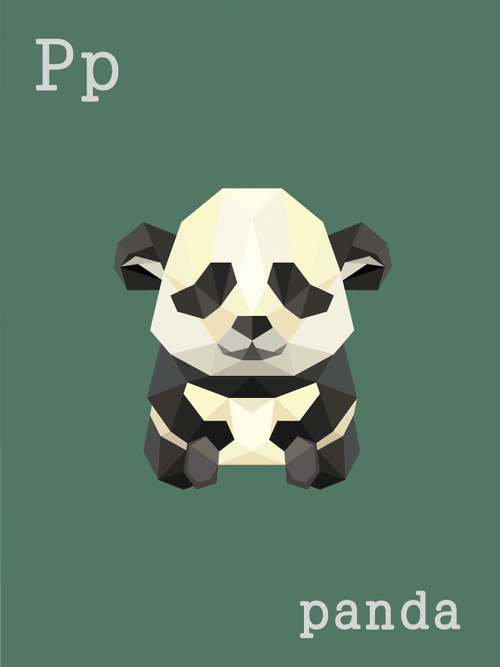 P is for Panda