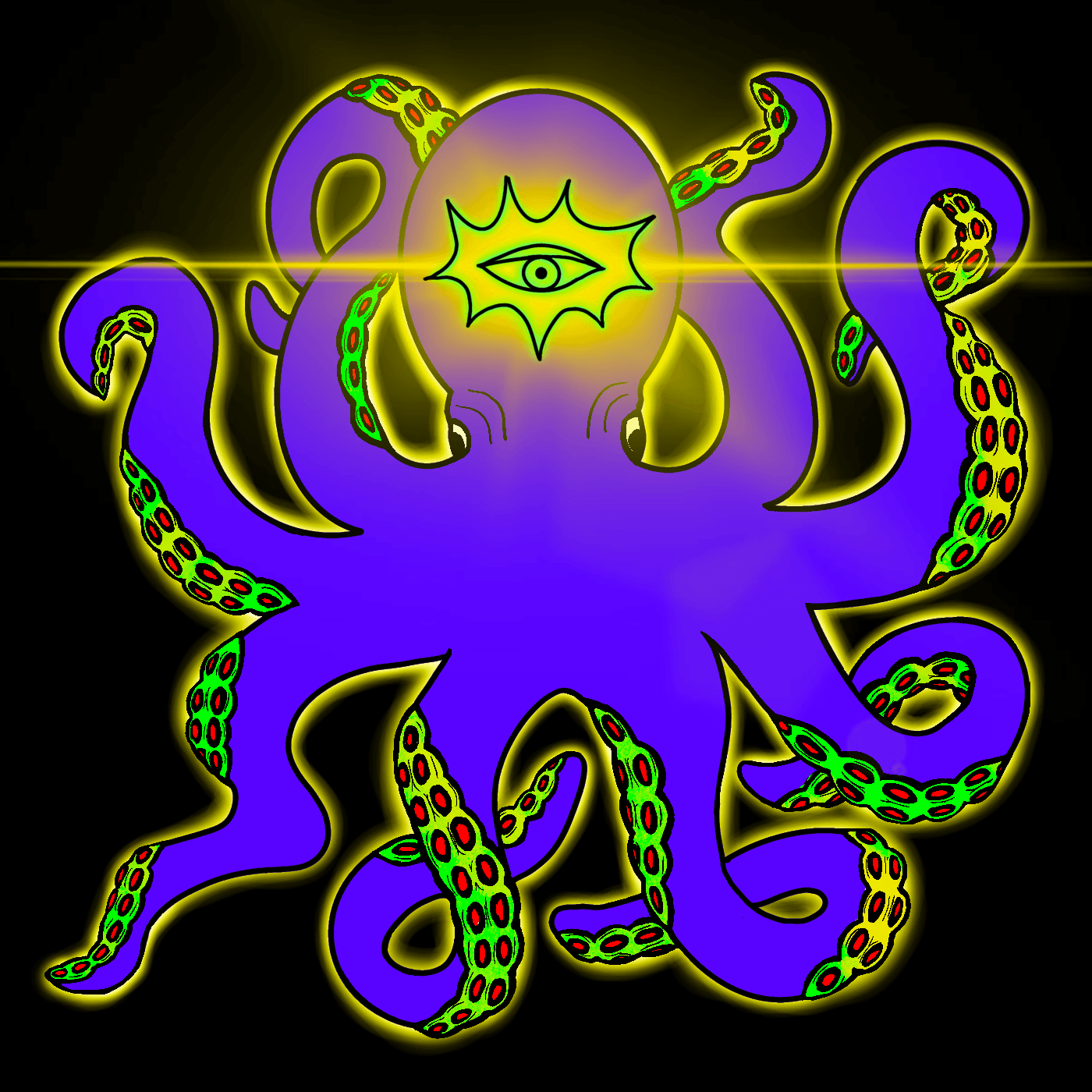 Third Eye Octopus #086