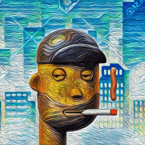 Painted3DPunks #055
