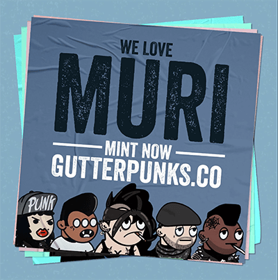 Gutter Punks Flyer - MURI